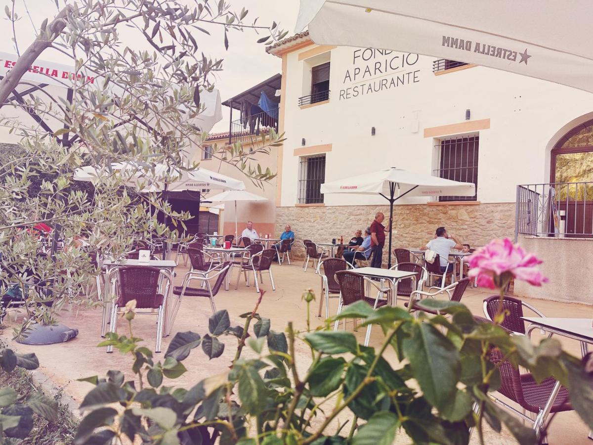 Fonda Aparicio Hotel Fuentespalda Bagian luar foto